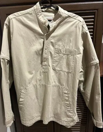 BEAMS M 베이지 풀오버