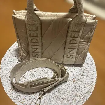 SNIDEL 베이지 토트백