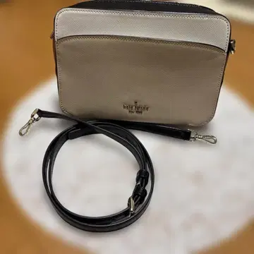 케이트 스페이드 숄더백 베이지 블랙