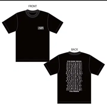 유리 yuuri channel TOUR2024 티셔츠 M