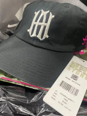 하마사키 아유미 x MFC STORE LOW CAP 블랙