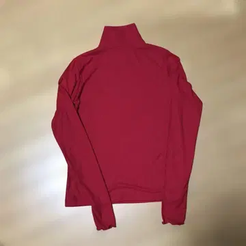 애프터눈 티 빨간색 긴팔 상의 M-L