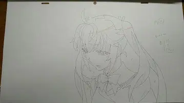 그리자이아의 과실 마츠시마 미치루 직필 원화 (A11)