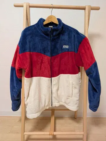 BSCL 보아 자켓 네이비 레드 화이트