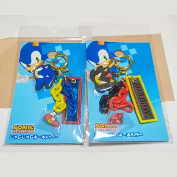 [ 새상품 ] 소닉 쉐도우 찰랑찰랑 키링 세트 키링