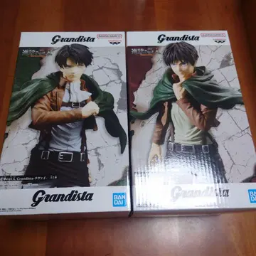 Grandista 진격의 거인 리바이 엘렌 피규어 2체 세트