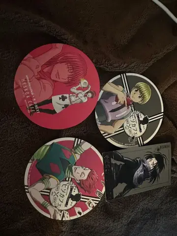 헌터 x 헌터 코스터 4개 세트