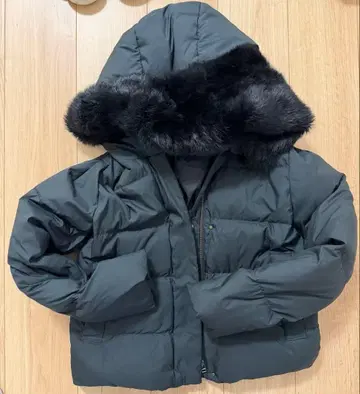 Urban Research 블랙 다운 자켓 36