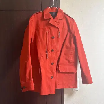 tablote news 오렌지 트렌치코트 여성용