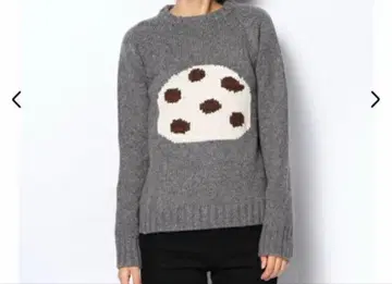 키쿠치 아키코 콜라보 bulle de savon 콩 대복 니트