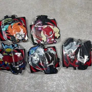 [ 페르소나 5 ] 캡슐 러버 마스코트 5개 세트