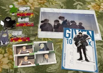 기븐 아크릴 스탠드 스티커 클리어 파일