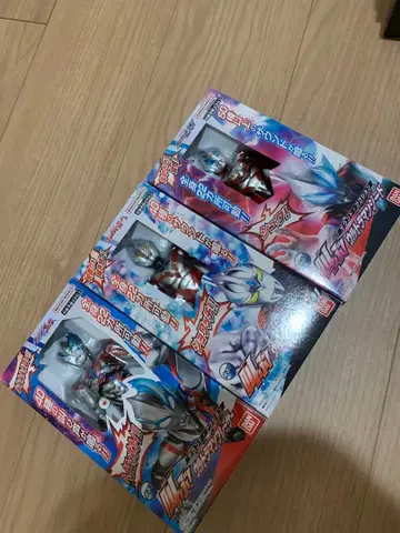 3개 외치는! 울트라맨 아크 지드 블레이저 사운드 액션