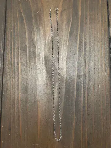 빈티지 SV925 실버 목걸이 체인 50cm 인디언