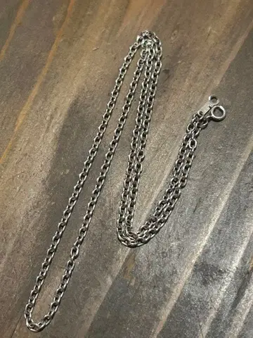 빈티지 SV925 실버 목걸이 체인 50cm 인디언