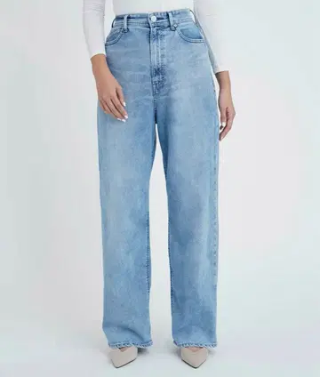 [ 택 포함 ] YANUK 리얼 라이트 루즈 스트레이트 JOAN 21