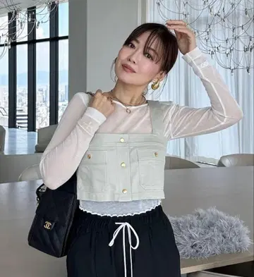 택 포함 새상품 [ 이데알루체 ] iDea Luce Jenny 뷔스티에