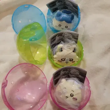 치이카와 마카롱 가챠 (치이카와, 하치와레, 모몽가) 3개 세트