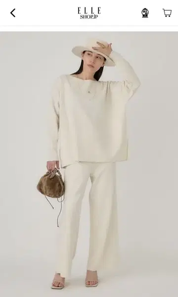 카오스 레니리버 풀오버 니트 팬츠 셋업