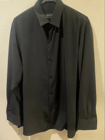 LAD MUSICIAN 데신 긴팔 셔츠 블랙 42