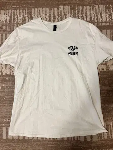 PIZZA OF DEATH 티셔츠 XL 화이트