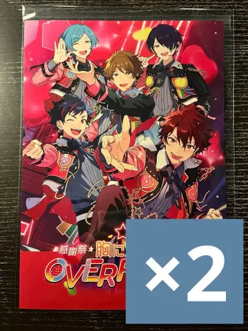 2점 OVERFLOW 유성대 모리사와 치아키 오피스 포스터풍 시트 앙스타