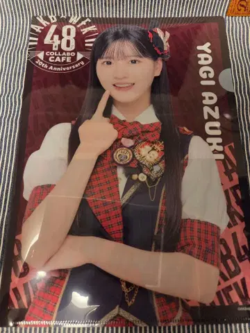 웬디스 퍼스트 키친 AKB48 콜라보 클리어 파일 야기 아이즈키