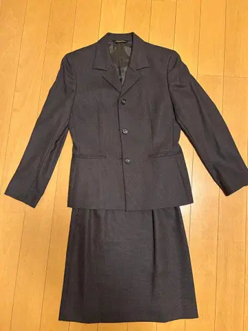 Brooks Brothers 스커트 수트 상하의 세트 짙은 브라운