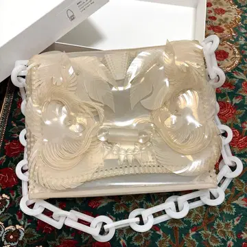 [ 레어 ] mame kurogouchi 마메 PVC 클리어 백