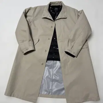 유나이티드 애로우즈 베이지 스텐카라 코트 블랙 다운 자켓 M