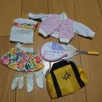 JENNY 제니 타카라 테니스웨어 점퍼 라켓 스포츠 백