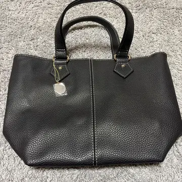 하마노 토와니 콜라보 핸드백 토트백 주름 가죽 하마노