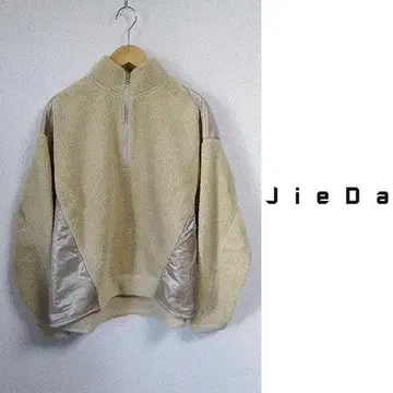 무료배송 익명 배송 Jieda 지에다 풀오버 플리스 하프 지퍼