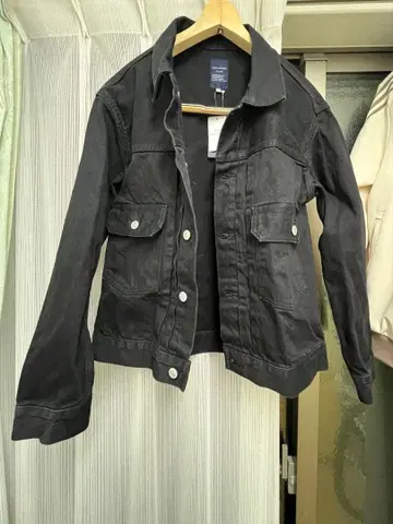 backnumber 블랙 데님 자켓