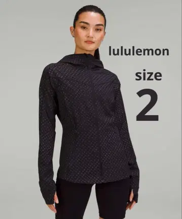Lululemon 바람막이 경량 로고 사이즈 2 요가 자켓