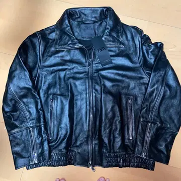 ZARA 가죽 컬렉션 가죽 자켓 여성용