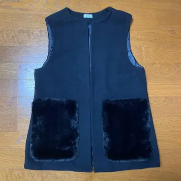 em. emdot 엠도트 에코 퍼 베스트 블랙