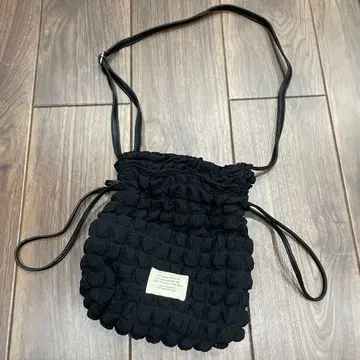 블랙 복슬복슬 숄더백