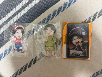 귀멸의 칼날 무라타 씨 아크릴 스탠드 & 메탈릭 카드 세트