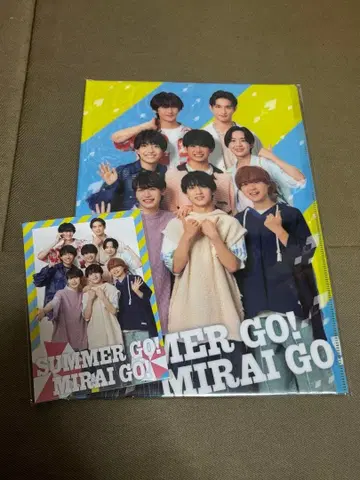 SUMMER GO! MIRAI GO! 클리어 파일 C 세트
