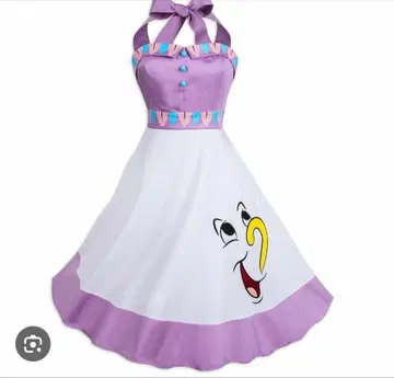 미녀와 야수 The dress shop 미세스 포트와 칩 원피스 S