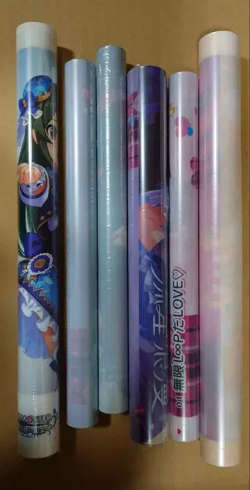 아이돌 마스터 데레스테 애니메이트 CD 특전 한정판 클리어 포스터