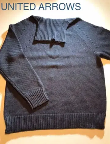 터틀넥 니트 스웨터 유나이티드 애로우즈