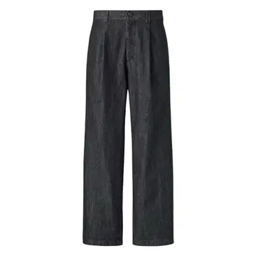 [ UNIQLO:C ] 턱 스트레이트 데님 팬츠