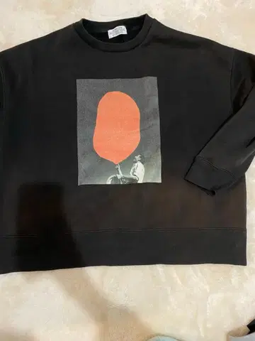 Post Meets Dubois 블랙 맨투맨