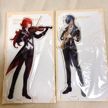 [ 새상품 미개봉 ] 원신 콘서트 2021 가이아 딜루크 아크릴 스탠드