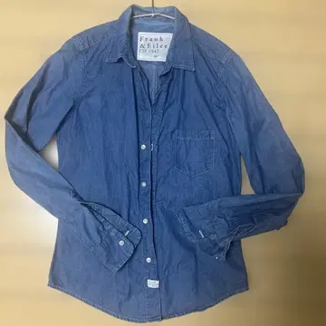 Frank & Eileen 긴팔 셔츠 XS 다크 블루