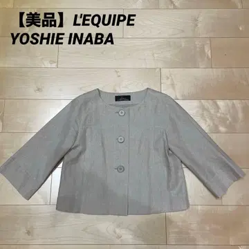 [ 새상품급 ] L'EQUIPE YOSHIE INABA 노카라 자켓