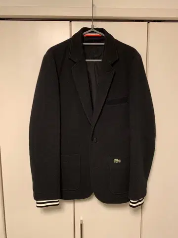 라코스테 자켓 블랙