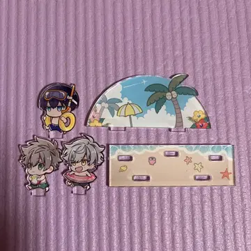 도쿄 에이리언즈 비치 테마 아크릴 스탠드 2개 포함